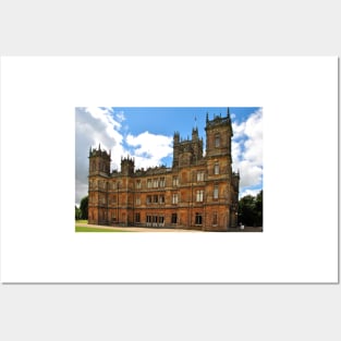 Highclere Castle Downton Abbey Hampshire England Posters and Art